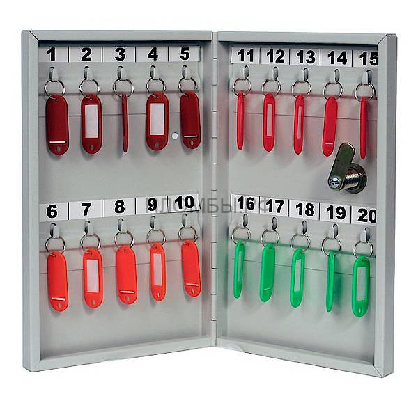 Ключница цельнометаллическая КЛ-20 (300х185х59)